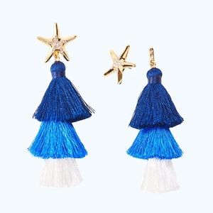 Starbright Starfish Earrings NEW Lilly Pulitzer